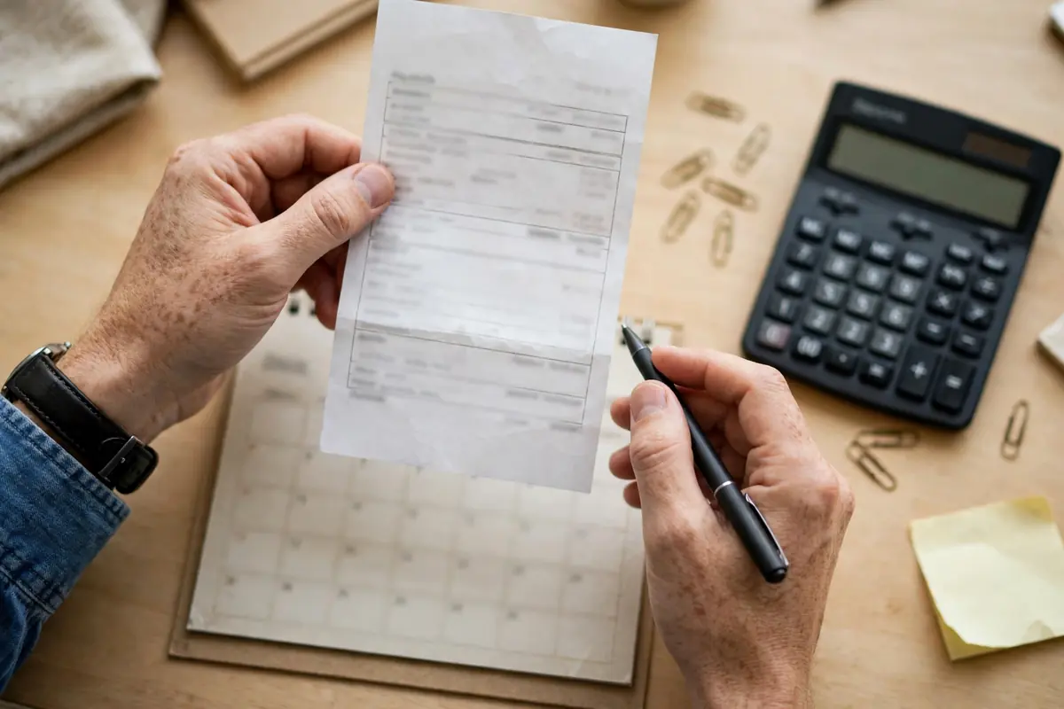 Checking leave salary in Bahrain on a payslip and calendar